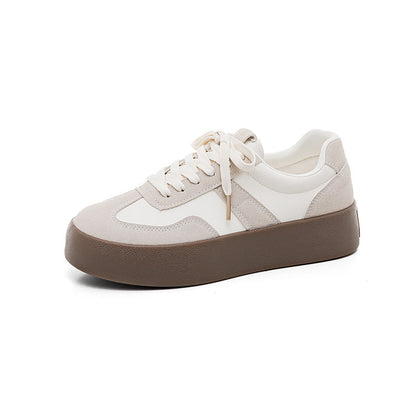 カップル靴百合カジュアル白靴女ins韓版男女徳訓靴阿甘靴F8815