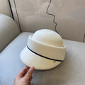 ウールのベレー帽の新しいモデルの秋冬女性は顔を見せます小さい復古の有名な女性小さいシルクハット乗馬帽英倫の鳥舌帽